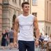 Men's Clothing Men's Summer Vest Breathable Crew Neck Sleeveless Top Print Pattern Milk Silk Style For Formal & Casual_viptrois.com