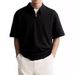 Men's Clothing Casual Zipper Tops Comfortable And Breathable Lapel Polo Shirts_viptrois.com