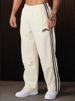 Men's Clothing Sports Pants Double Stripe Stitching Printed Casual Pants Gym Sports Fitness Mid Waist Straight Pants_viptrois.com