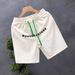 Hot-selling Casual Loose Capri Pants For Men, Summer White Shorts, Trendy Sporty Pants, Thin Men's Pants, Sand_viptrois.com