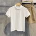 Men's Clothing Business Polo Shirt Pit Stripe Mercerized Polo Shirt Short Sleeve Summer Top Lapel Men's T_viptrois.com