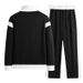 Men's Clothing Men's Spring And Autumn New Patchwork Contrast Color Jacket Trendy Casual Sports Suit Two Piece Set Color Tiger Head Style_viptrois.com