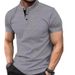 Men's Stretch Cotton-Blend Polo Shirt – Breathable & Lightweight Summer Top (White/Black/Grey/Dark Green/Red) – S-XXXL_viptrois.com