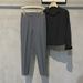 Men's Straight Leg Slim Fit Casual Trousers Elastic Waistband On Both Sides Spring Autumn_viptrois.com
