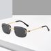 Men's Sunglasses Fashion Diamond Women's Sunglasses New Cut Edge Party Sunglasses Gradient Color Square Frame Trendy Glasses_viptrois.com