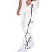 2024 European And American Cross-border Leisure Sports Breasted Pants Men's Autumn New Loose Straight Drawstring Large Size Trousers_viptrois.com