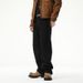 Men's Clothing Autumn New American Style Black Jeans Men's Cleanfit Trendy Loose Straight Leg Pants_viptrois.com