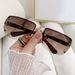 Women's Glasses fashion half frame sunglasses for women, street style, diamond studded outdoor sunglasses, trendy all match sunglasses_viptrois.com