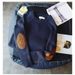Men's Thick Knit Sweater With Patch Design - Trendy Loose Fit Crewneck Pullover For Winter & Spring - Machine Washable (Red, Khaki, Gray, Navy)_viptrois.com