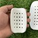 EVA Foam Shin Guards For Soccer - Lightweight Protective Leg Pads For Football, Basketball & Volleyball Training (Pair - White, Small & Large Sizes)_viptrois.com