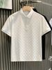 Internet Famous Half European Product Niche, High-end And Trendy Brand, Light Luxury Men's T-shirt, Short Sleeved_viptrois.com