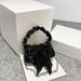 Retro Mini Handbag With Bow - Vintage Style Crossbody Purse For Women, Small PU Shoulder Bag, Fashionable Cute Clutch For Daily Outfits_viptrois.com