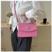French Luxury Gentle Style Handbag Butterfly Decorative Style Small Bag Women's 2024 Summer New Western Style One Shoulder Crossbody Bag_viptrois.com