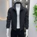 New Spring And Autumn Men's Jacket, Korean Style, Slim, Casual, Versatile And Cool Short Top Coat_viptrois.com