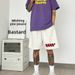 Men's Trendy Hip Hop Casual Shorts High Street Loose Fitting Five Point Pants American Style Summer New Hot Selling Clothing_viptrois.com