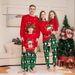 Christmas Deer letter Christmas family dress printed home dress pajamas set_viptrois.com