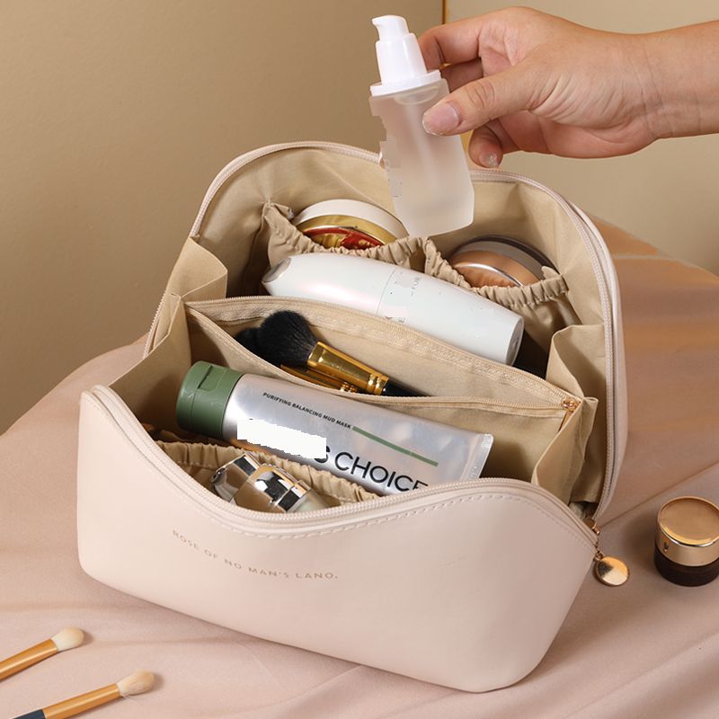 Women's Bags Cosmetic Bag For Women Large Capacity Portable Ins High End Internet Celebrity New Travel Cosmetics Washing Storage Bag_viptrois.com