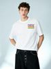 Relaxed Fit Minimal Chest Logo Cotton T-Shirt Men's Everyday Casual Streetwear Tee_viptrois.com