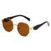 Fashion Metal Sunglasses - European & American Style Polygonal Sunshade Glasses (Celebrity All-Match Design)_viptrois.com