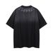 Men's Clothing Retro Fashion Brand Letters Old Washed Oversize Heavy Short Sleeved T Shirt_viptrois.com