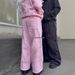 Men's Clothing Y2k Dark Sweatpants Pattern Embroidery Design Wide Leg Pants Street Hip Hop Loose Casual Pants_viptrois.com