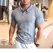 Men's Clothing New Style Trend Slim Summer Simple Half Sleeved Tops Polo Shirt Short Sleeved Men's Thin Knitted Lapel T Shirt_viptrois.com