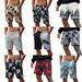 Men's Quick-Dry Beach Shorts With Stylish Prints - Lightweight & Breathable For Summer, Swimming, And Casual Wear_viptrois.com