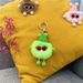 Bag Charm Celebrity Small Coal Ball Keychain Cute Cartoon Plush Bag Fur Ball Doll Pendant Car Key Chain Ring Accessories_viptrois.com