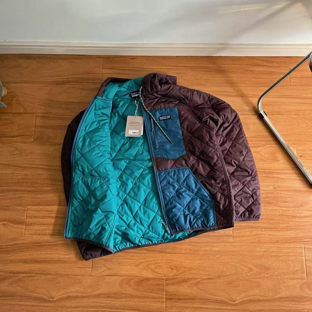 Vintage Checkered Bomber Jacket - Lightweight Windproof Hooded Coat For Men & Women, Casual Winter Outerwear With Zipper Closure_viptrois.com