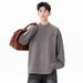 Winter Sweater Men's Loose Crew Neck Bottoming Shirt Without Hat Long Sleeve Autumn And Winter Warm Boys' Outer Top_viptrois.com
