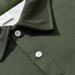 Loom Loom Independent Station Cross-Border European American Hot-Selling Men, New Loose Fit Versatile Long-Sleeve Turn-Down Collar_viptrois.com