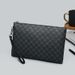 Fashionable Letter Print Business Men's Bag Trend Texture Lightweight Handbag Large Capacity Commuter Handbag_viptrois.com