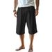 Men's Cropped Shorts Summer Shorts Beach Straight Pants Solid Color Comfortable Outdoor_viptrois.com