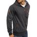Large-Sized Men's Autumn And Winter Sports And Fitness Jacket, Casual Arm Zipper Hoodie, Cardigan And Hooded Jacket_viptrois.com