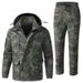 Men's Clothing in spring and autumn with hood and loose mechanic suits for factory workshops, wear resistant work clothes and labor protection clothes_viptrois.com