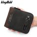 Wallet Card Cases Short Men's Wallet Document Holder Wallet Wallet Zipper Men's Wallet Retro Creative Business Wallet_viptrois.com