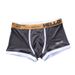 Pulse Factory Direct Sale Summer Ice Silk Boxer Underwear Men's Four-Corner Briefs Week Trendy Breathable Multi-Color Pants_viptrois.com