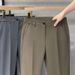 Men's Clothing New Spring And Summer Trendy Straight Nine Point Small Suit Pants Slim Men's Pants Trousers_viptrois.com