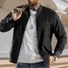 Vintage MA-1 Pilot Jacket For Men - Military Style Bomber Coat With Retro Baseball Uniform Design, Lightweight & Stylish Outerwear_viptrois.com