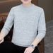 Fashion Youth Men's Casual Pullover Sweater Knitted Sweater Men's_viptrois.com
