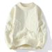 Men's Crew Neck Pullover Thickened Thermal Clothes Young And Loose Casual Men's Sweater_viptrois.com