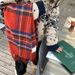 New autumn winter shawl cashmere solid color scarf for women, warm and thick, extra long gift_viptrois.com