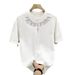 Men's Clothing Pure Cotton Printed Short Sleeved Casual Round Neck T Shirt_viptrois.com