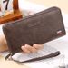 Men's Bags New Men's Wallet Leisure Multi Card Slot Long Wallet Mobile Phone Coin Purse Large Capacity Clutch Bag_viptrois.com