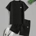 Men's Clothing New Jacquard Heavy Short Sleeved T Shirt Men's Summer Ins Trendy Couple Loose Round Neck Short Sleeved T Shirt_viptrois.com