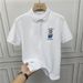 2025 Summer Handsome, Trendy, High-end Men's Collar Niche Top New Fashion Trend Versatile Polo Shirt_viptrois.com