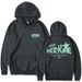 DOWN TO LUCK Pullover Winter High Street Round Neck Fleece Girl Sweatshirt Hoodie_viptrois.com