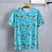 Men's Clothing Plus Size Short Sleeved T Shirt Men's Summer Thin New Fat Man Trendy Printing Loose T Shirt Men's Half Sleeve_viptrois.com