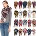 Unisex Bristle square folio shawl plaid tote scarf for women_viptrois.com