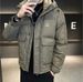 Pure European Station New Style Collar Down Jacket Winter Trend Slim Fit Short Youth Trendy Brand Coat Men_viptrois.com
